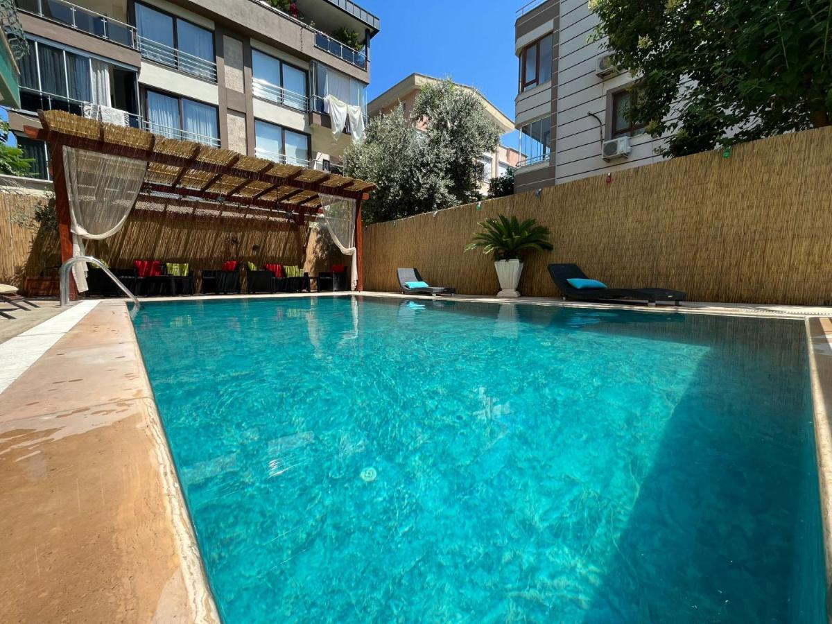 Beyaz Melek Apart Hotel Antalya Bagian luar foto