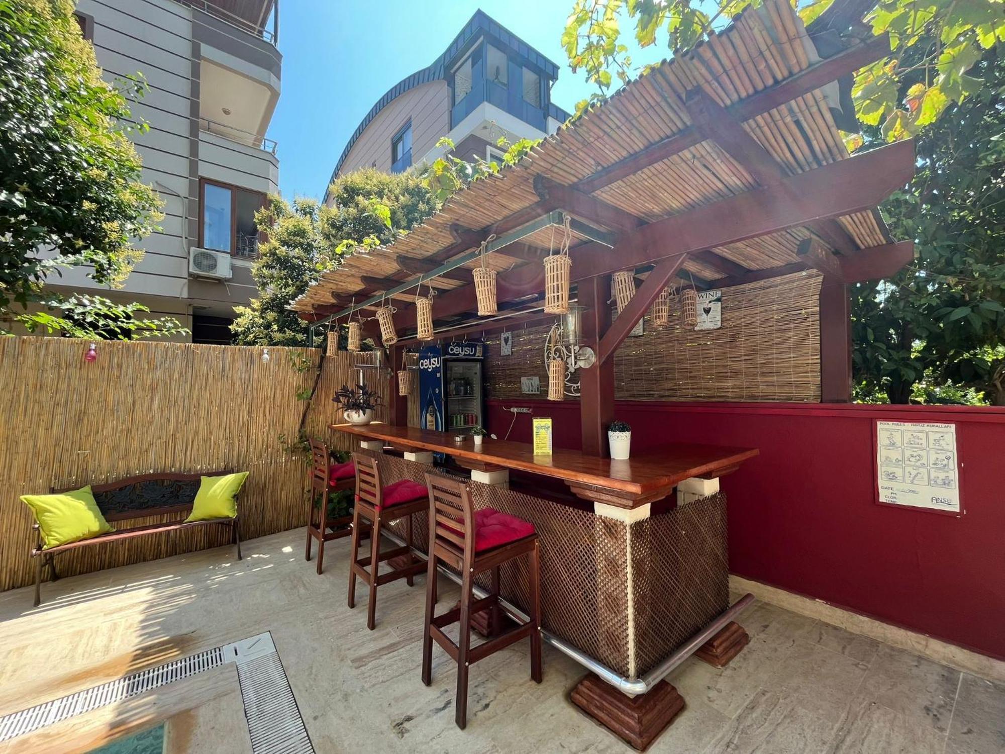 Beyaz Melek Apart Hotel Antalya Bagian luar foto
